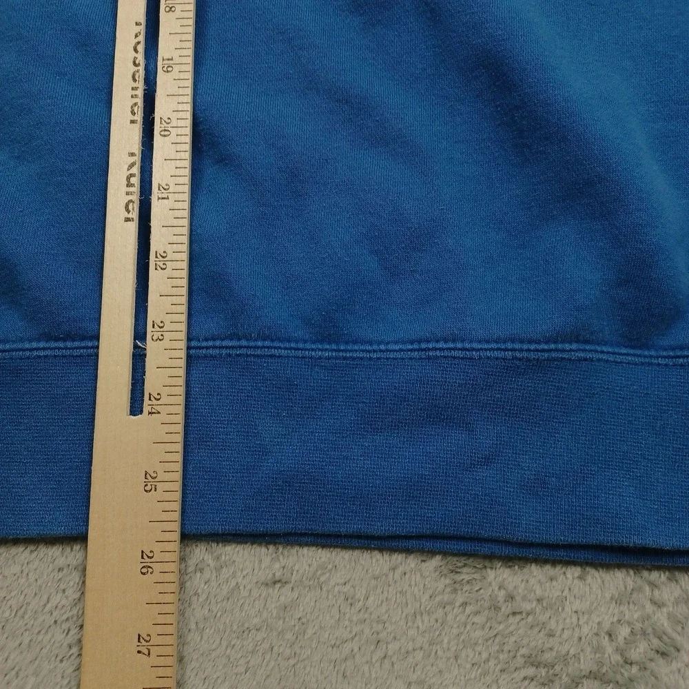 Nike Sweater Mens Large Blue Pullover Crew Neck Casual Preppy Modern
